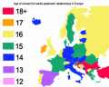 Thumbnail for File:Ages of consent in Europe (thumb).png